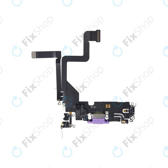Apple iPhone 14 Pro - Konektor za punjenje + Flex kabel (Deep Purple)