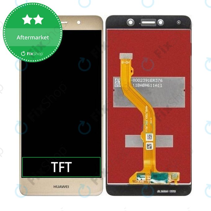 Huawei Y7 Dual - LCD zaslon + zaslon osjetljiv na dodir (Gold) TFT