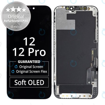Apple iPhone 12, 12 Pro - LCD zaslon + zaslon osjetljiv na dodir + okvir Original Refurbished PRO