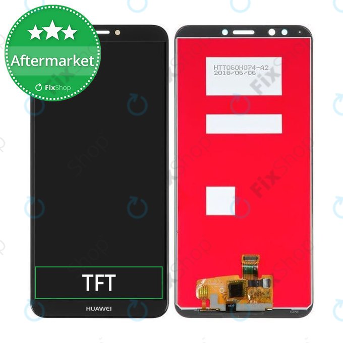 Huawei Honor 7C - LCD zaslon + zaslon osjetljiv na dodir (Black) TFT