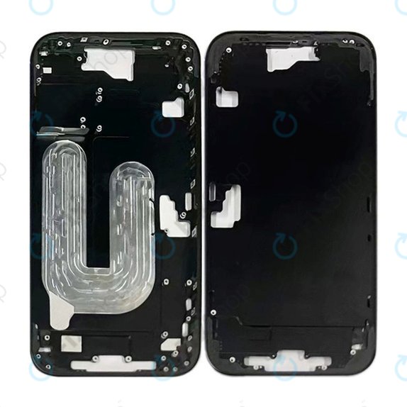Apple iPhone 16 Plus - Srednji okvir + Tipke za uključivanje + Glasnoću (Black)