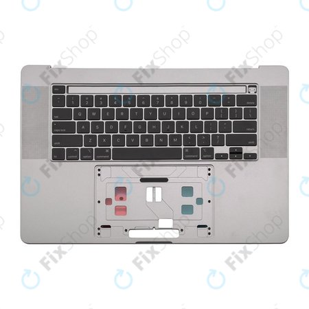 Apple MacBook Pro 16" A2141 (2019) - Gornji okvir tipkovnice + tipkovnica US (Space Gray)