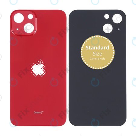 Apple iPhone 13 - Stražnje staklo kućišta (crveno)