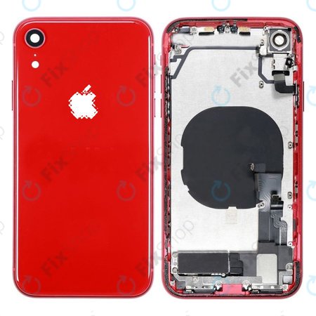 Apple iPhone XR - Stražnje Maska s malim dijelovima (crveno)