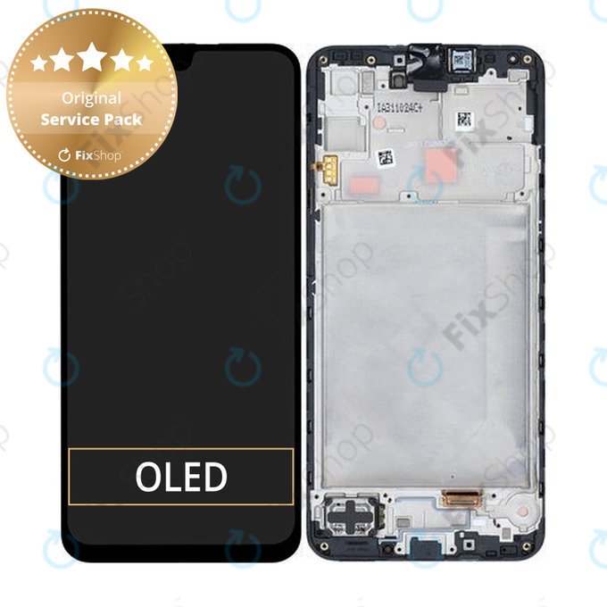 Zaslon za Samsung A16 4G, Black, Dodirni ekran s okvirom, GH82-36253A, Genuine Service Pack